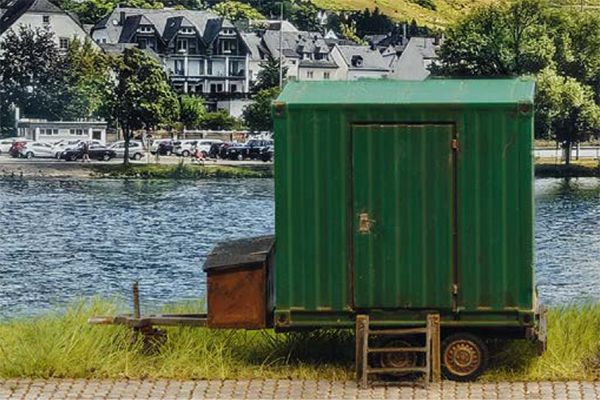 Container auf Abwegen