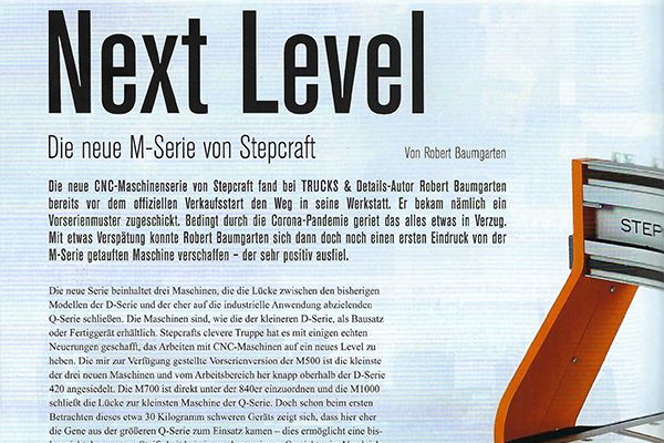 Stepcraft Artikel Next Level