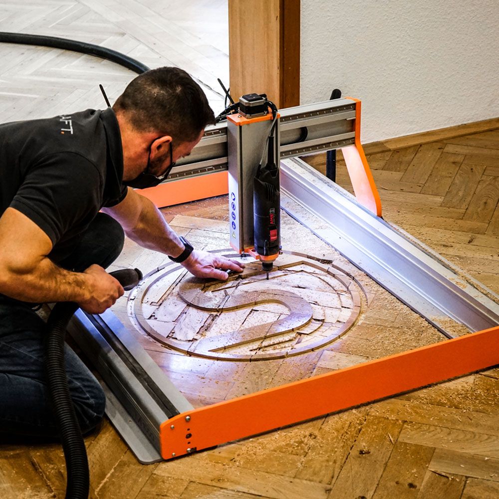 Vakuumschienen Freestyle Milling™