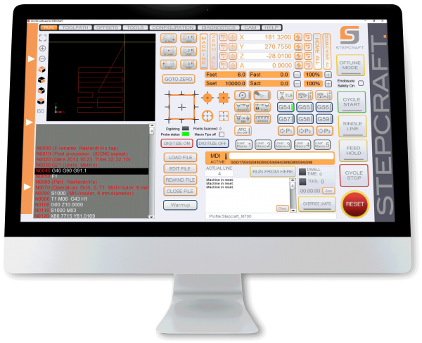 UCCNC Steuerungssoftware